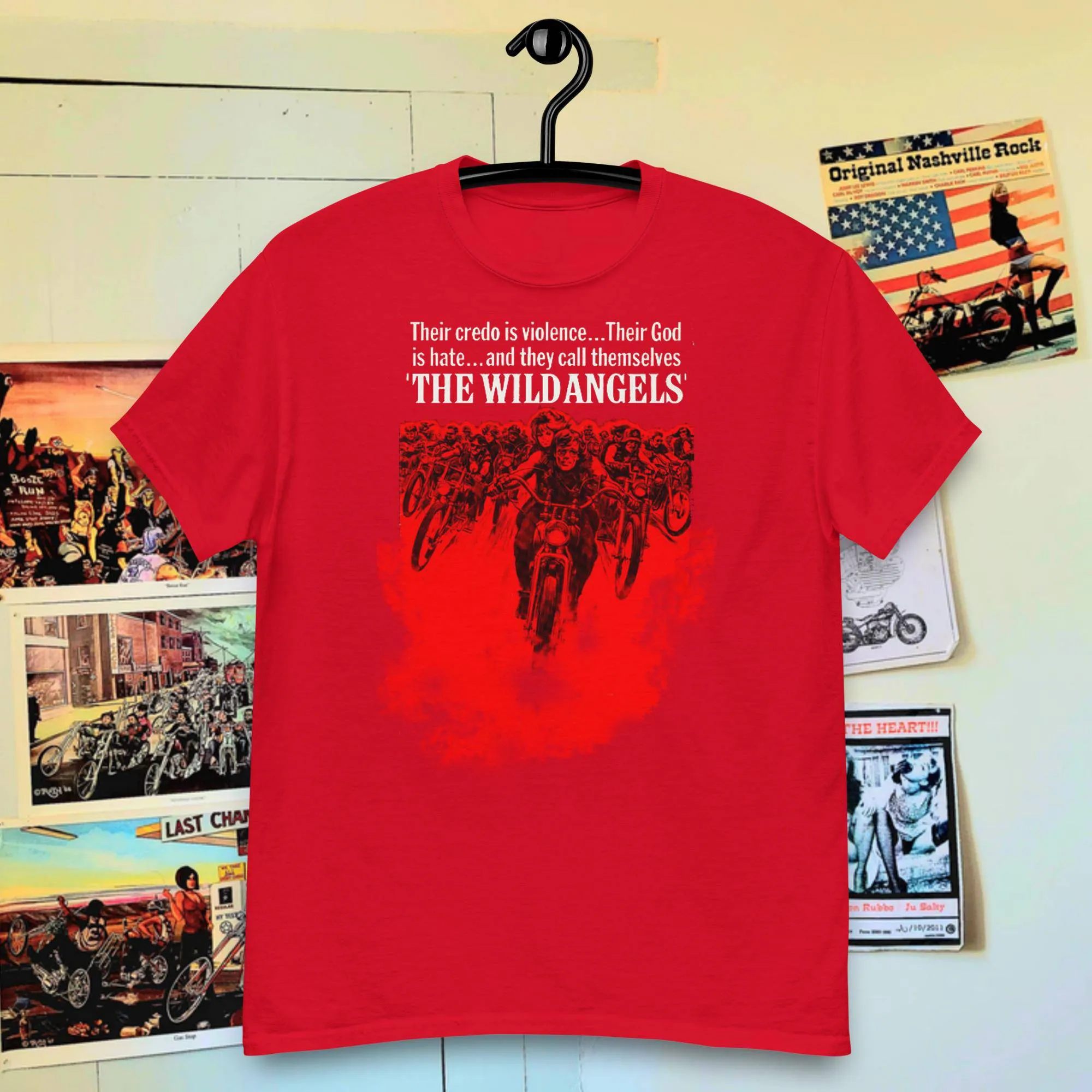 T-Shirt " Wild Angels" MOVIE BIKER GANG