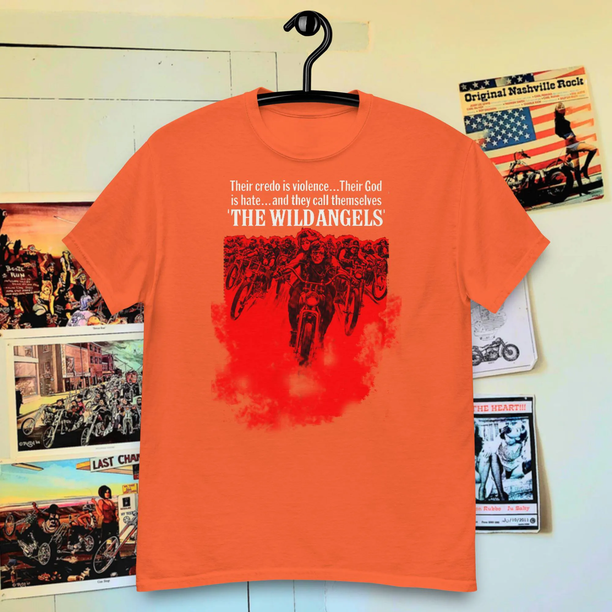 T-Shirt " Wild Angels" MOVIE BIKER GANG