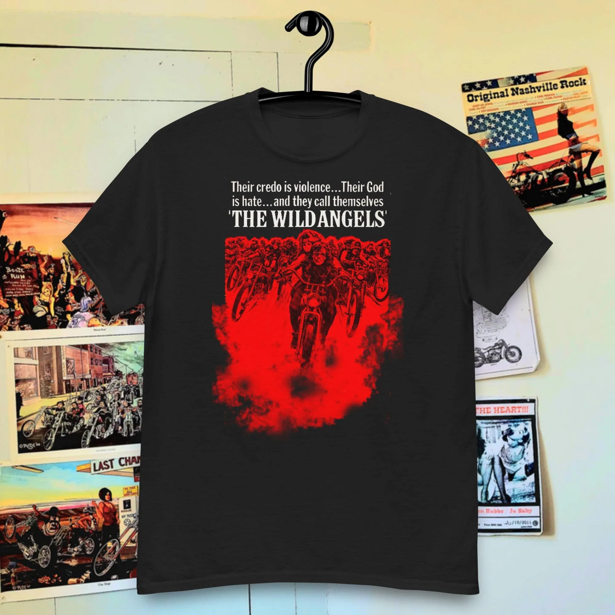 T-Shirt " Wild Angels" MOVIE BIKER GANG