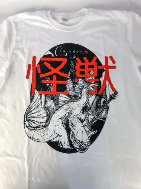 Tee Shirt - Kaiju with Scion - White