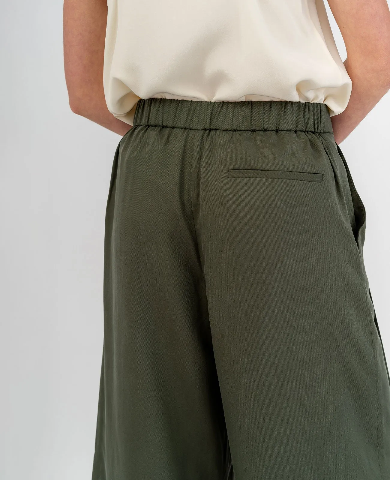 Tencel Split Front Culotte