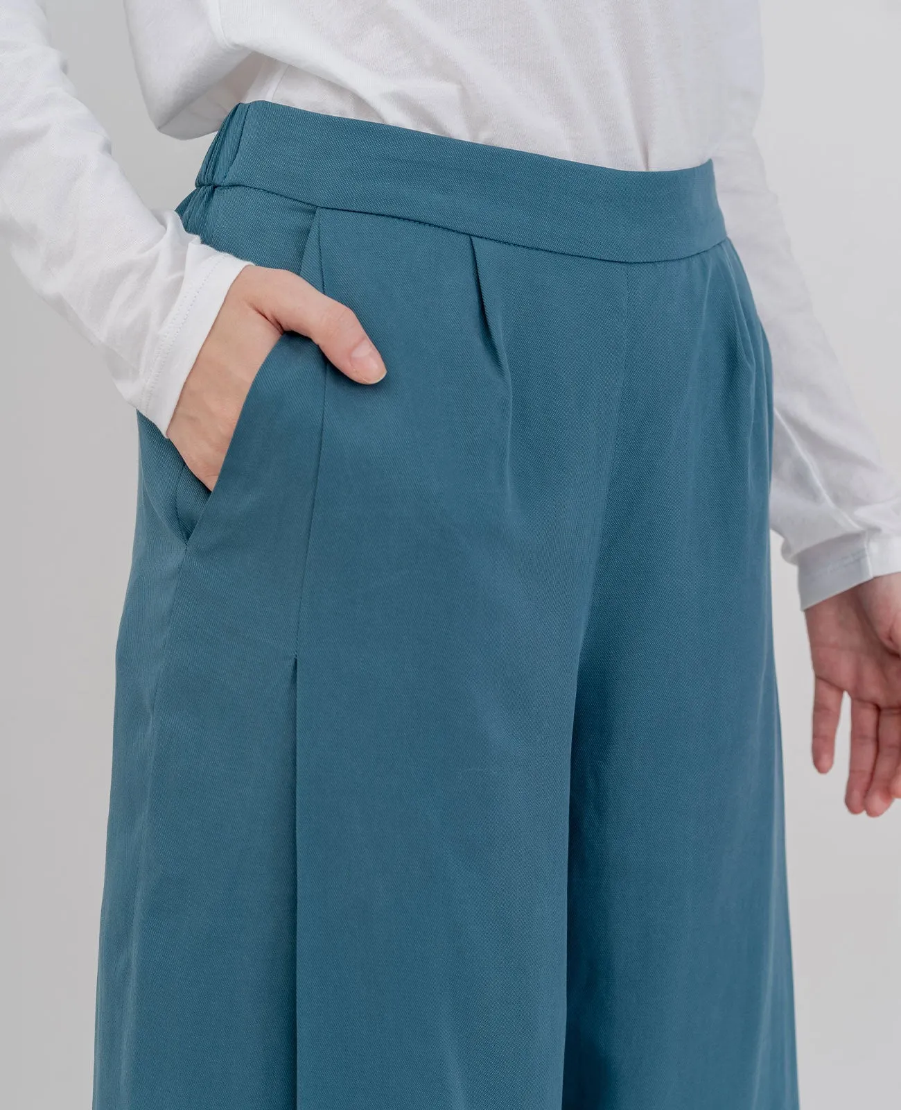 Tencel Split Front Culotte