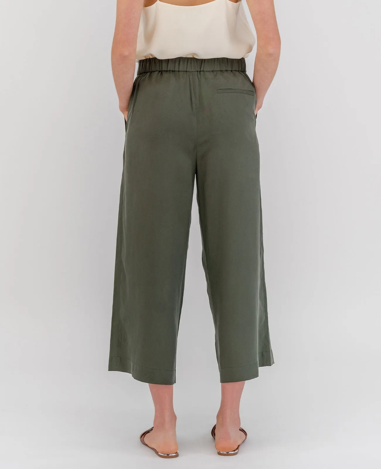 Tencel Split Front Culotte