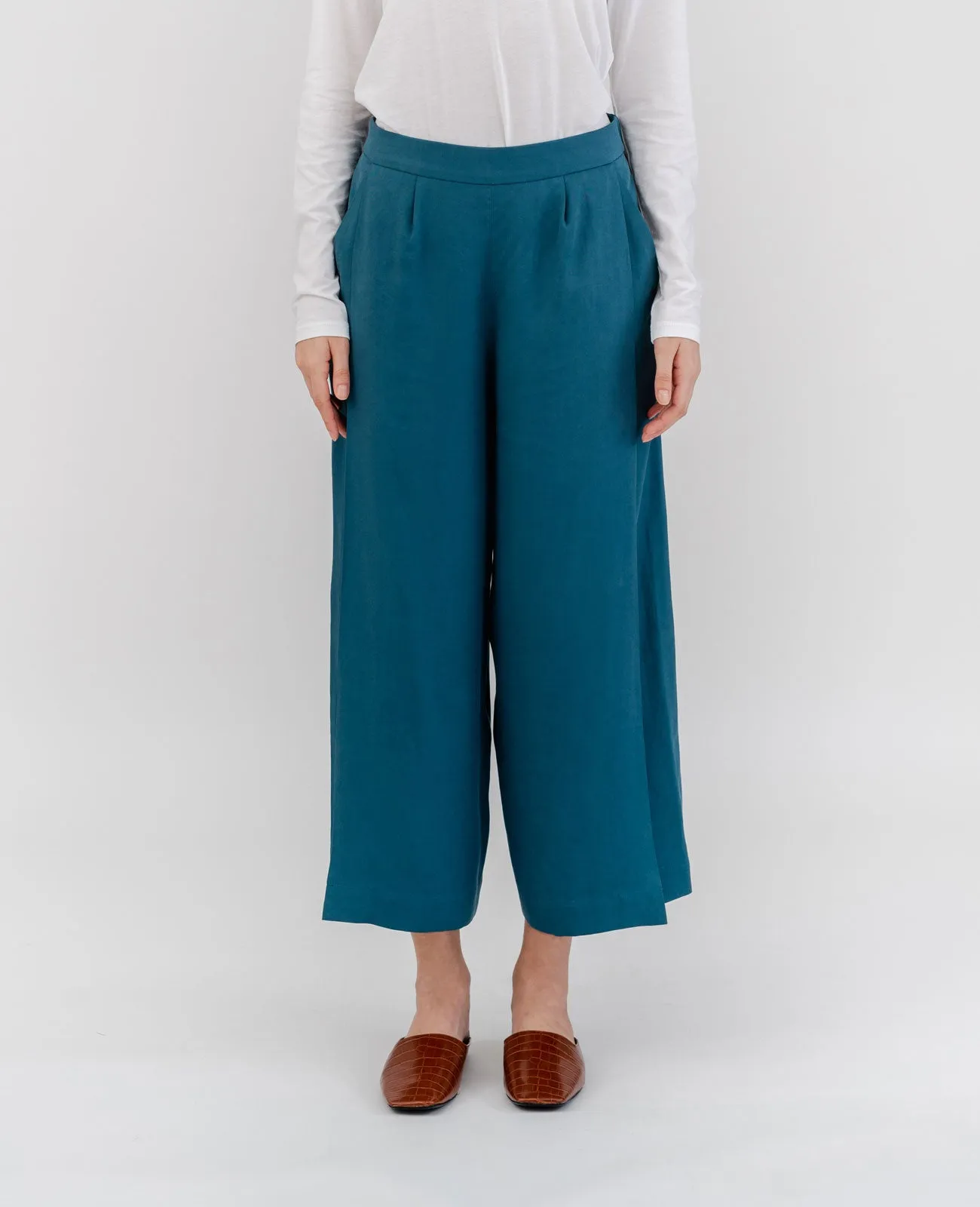 Tencel Split Front Culotte