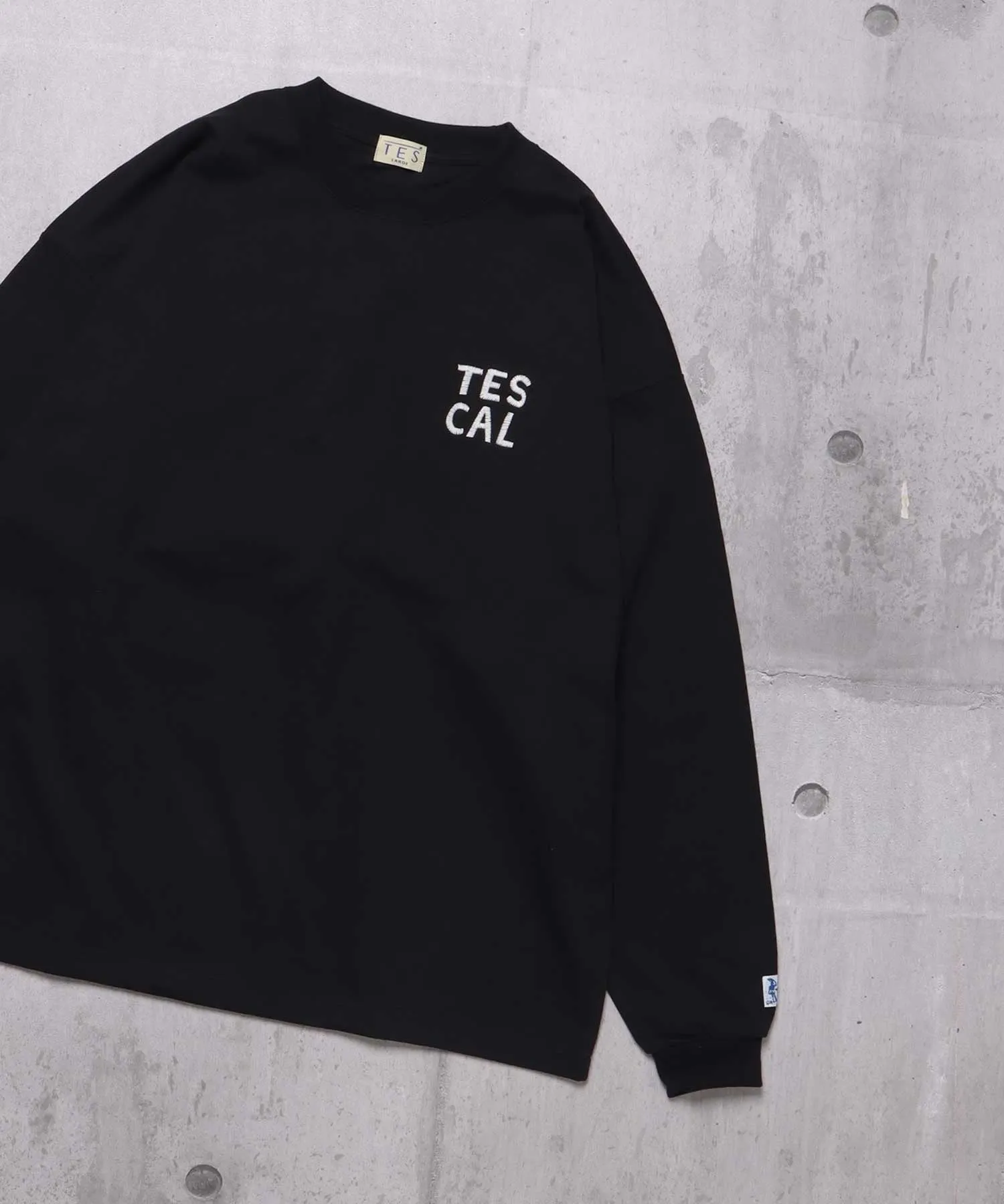 TES CALIFORNIA EMB LONG SLEEVE BIG T-SHIRT / ロンT