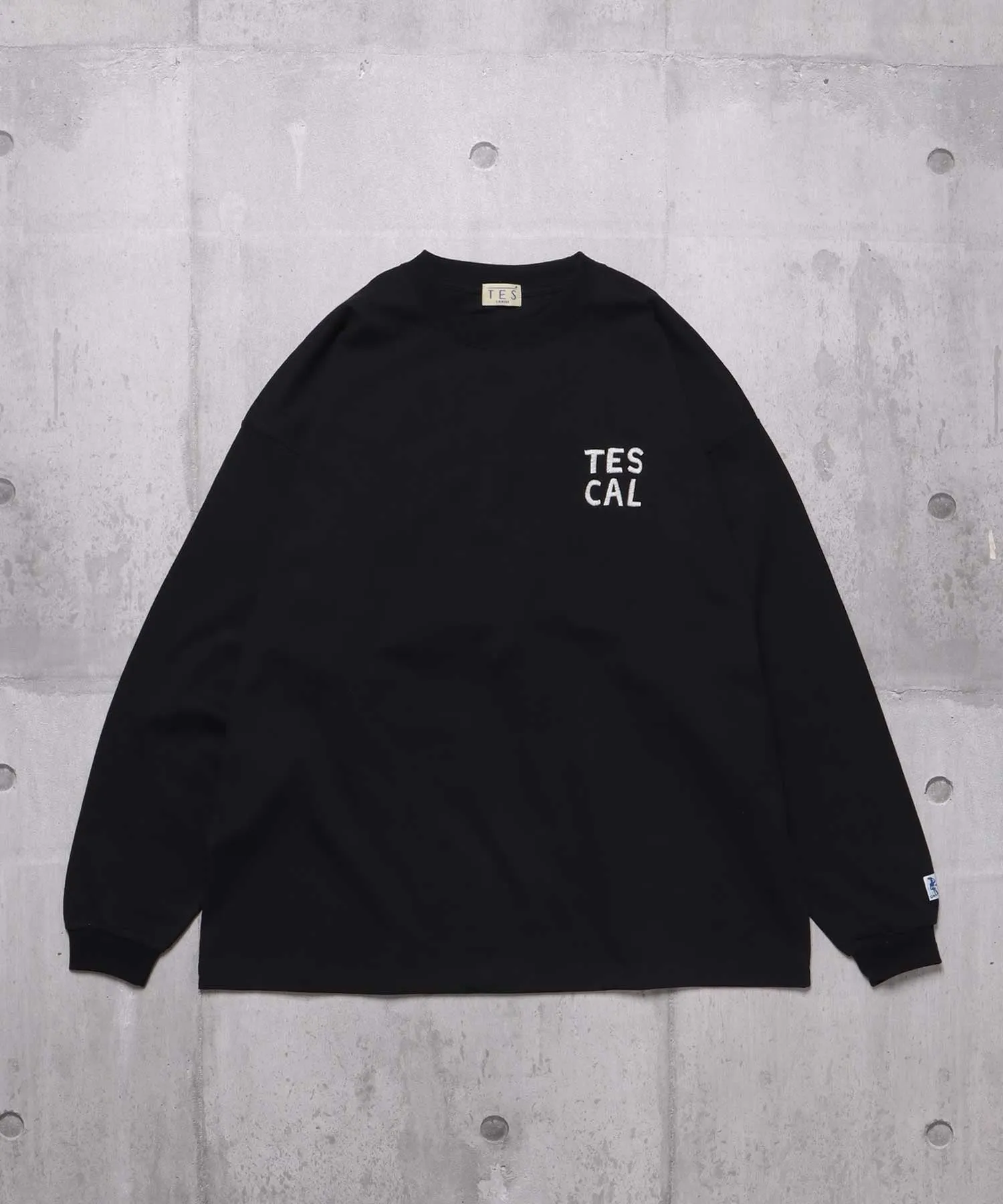 TES CALIFORNIA EMB LONG SLEEVE BIG T-SHIRT / ロンT