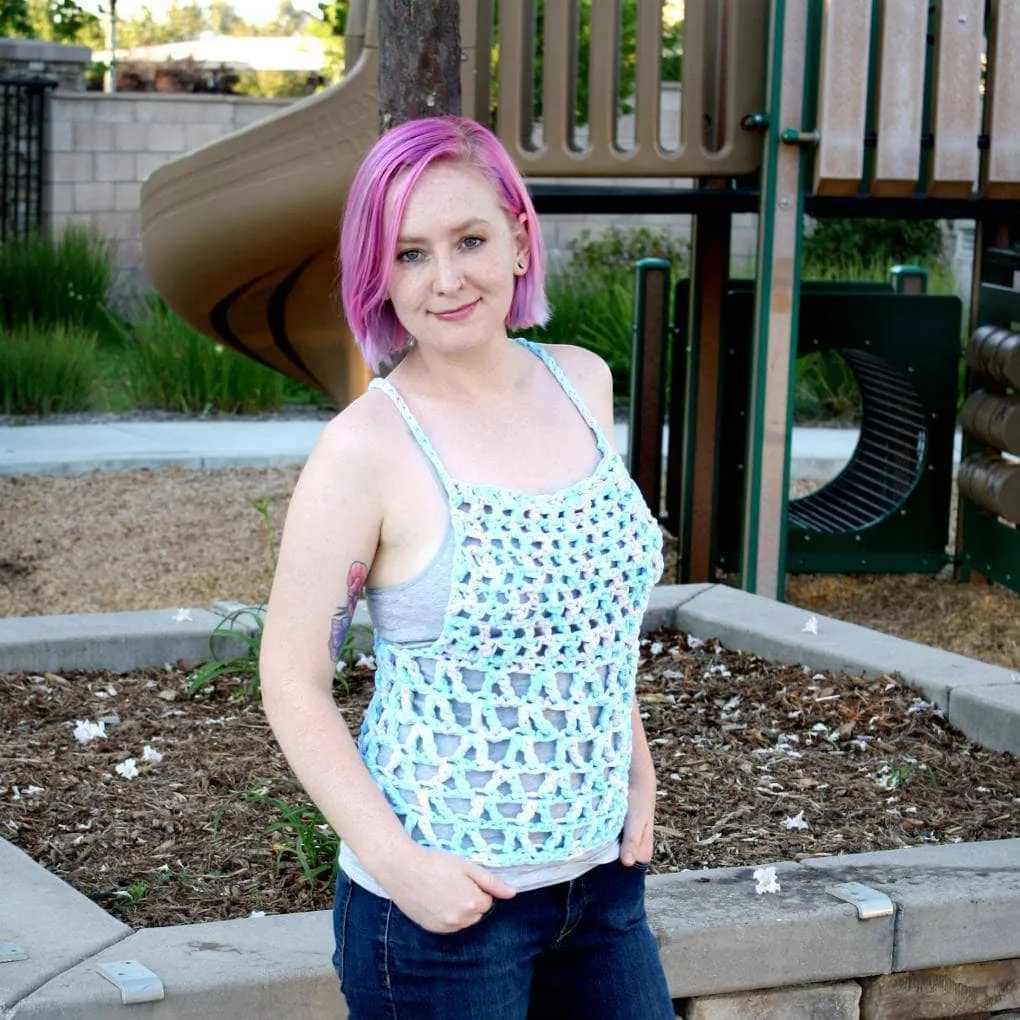 The Celia Tank Top Crochet Pattern