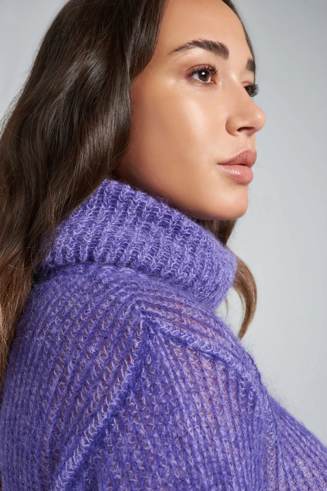 The Nina Sweater Purple