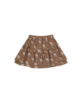 The Tiered Mini Skirt by Rylee   Cru - Autumn Rose - KIDS