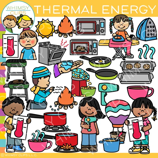 Thermal Energy Clip Art - Form of Energy