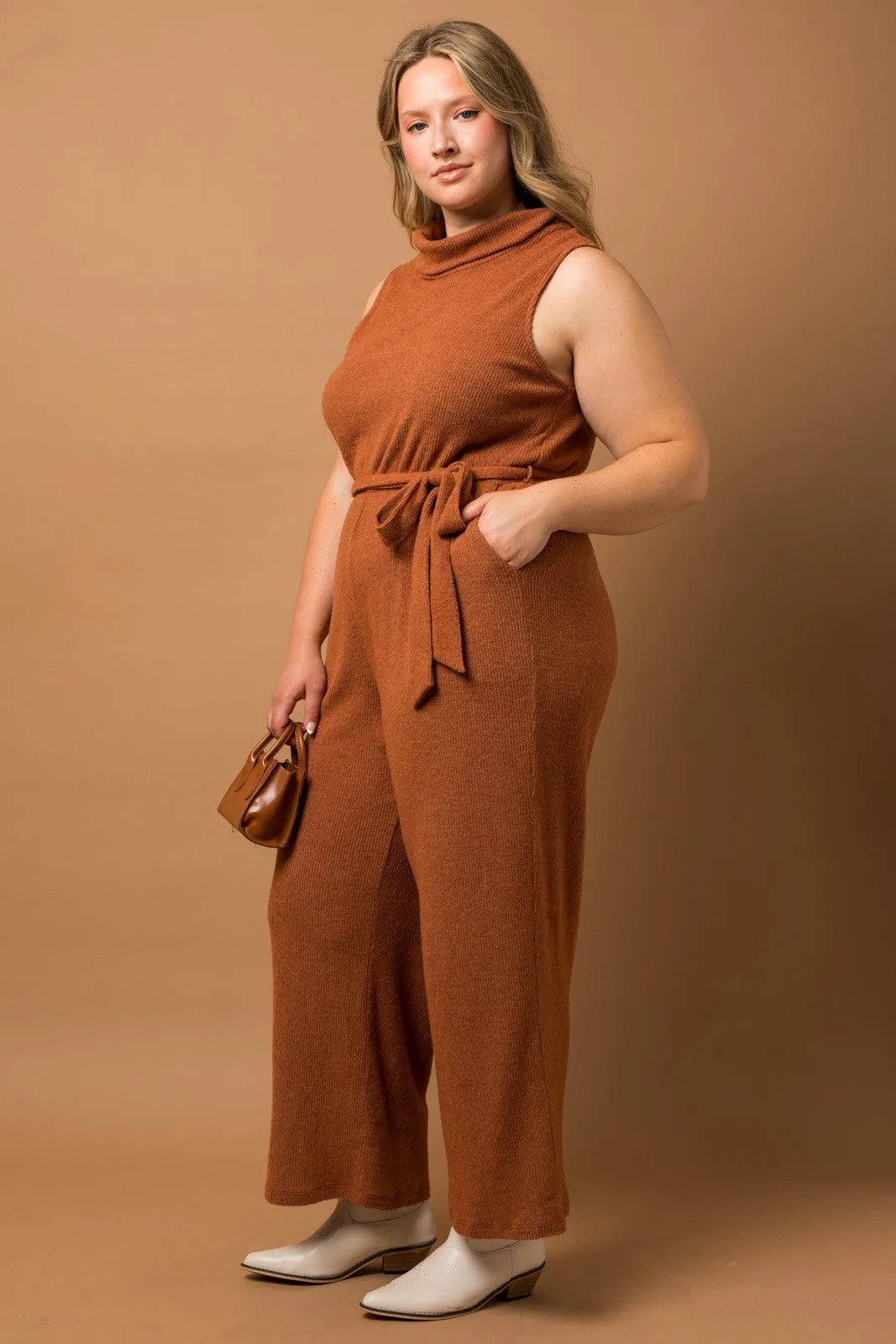 Tina Knit Jumpsuit (Plus Size Available)