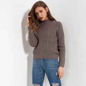 Turtleneck Thick Long Sleeve Casual Sweater