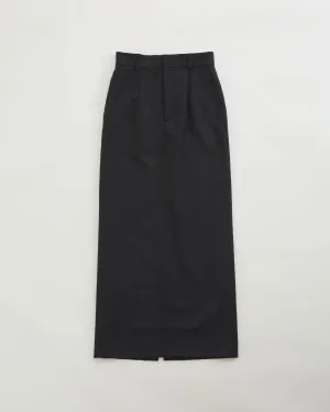 TWILL PENCIL SKIRT