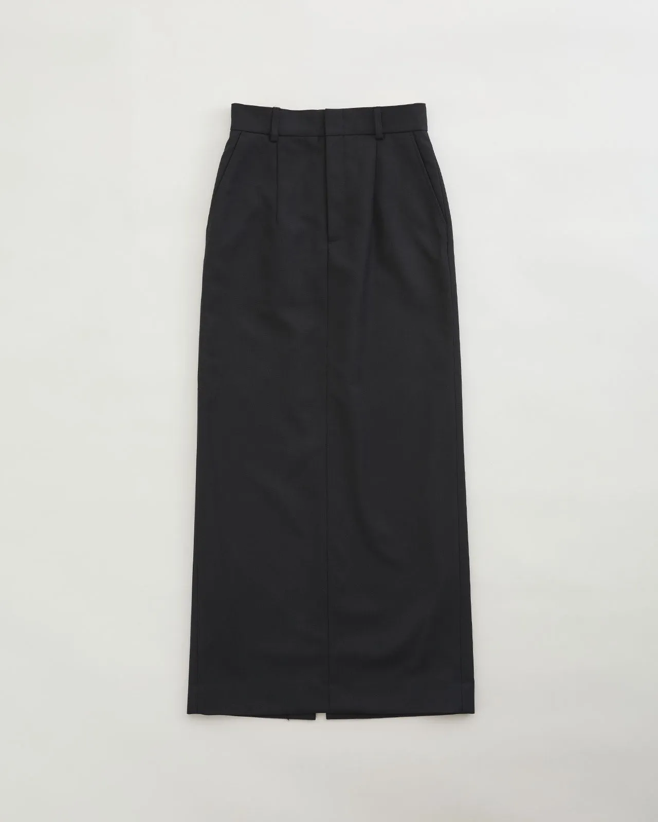 TWILL PENCIL SKIRT