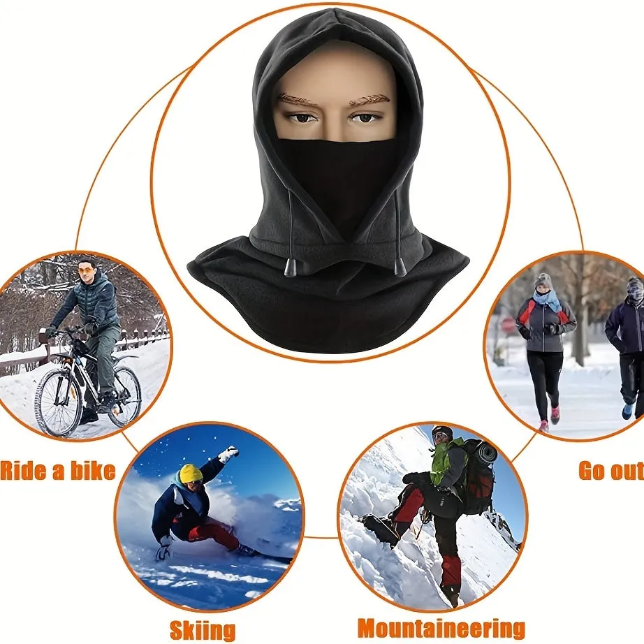 Ultimate Winter Neck Warmer Polar Fleece Balaclava for Outdoor Activities