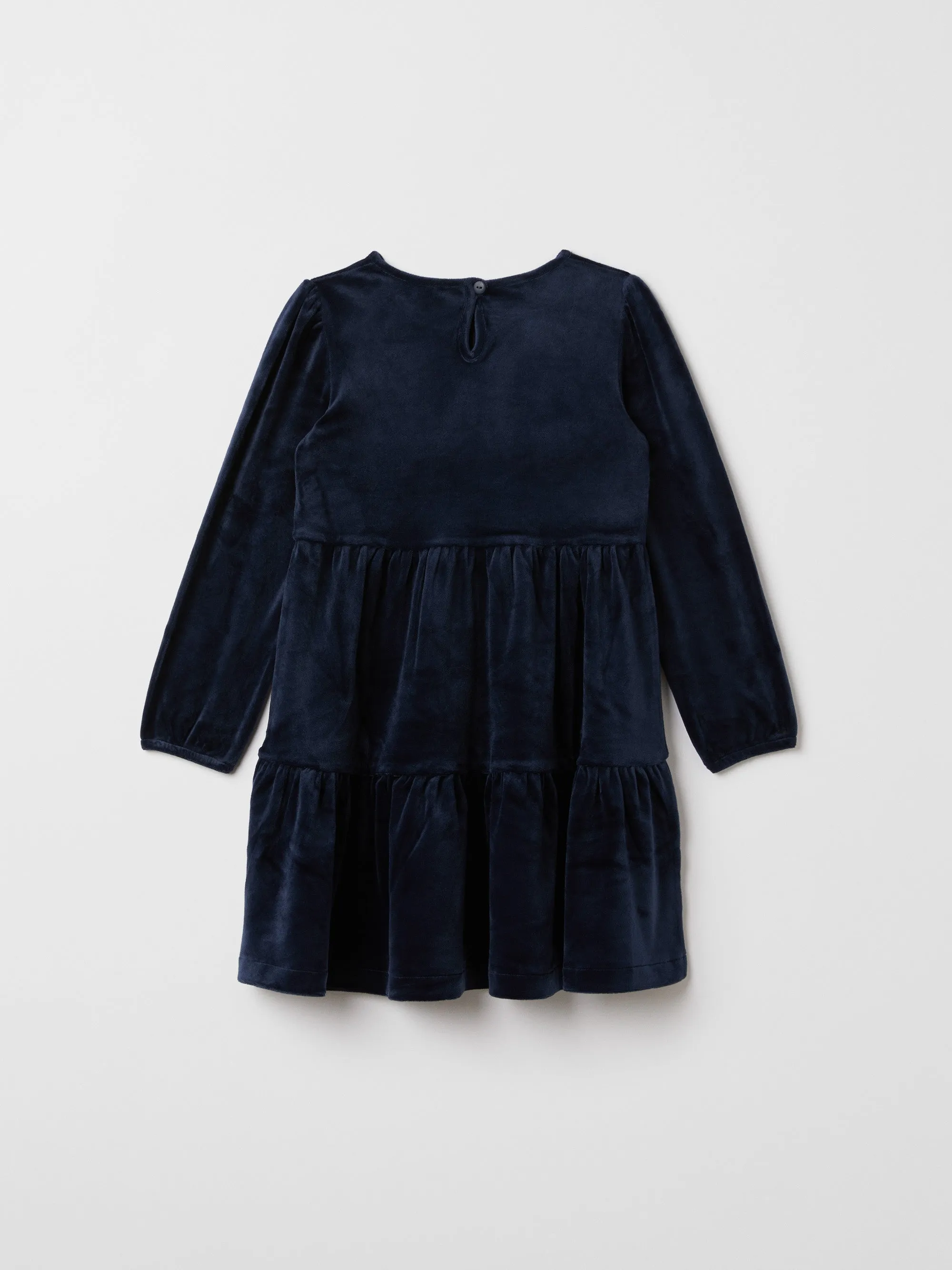 Velour Girls Dress