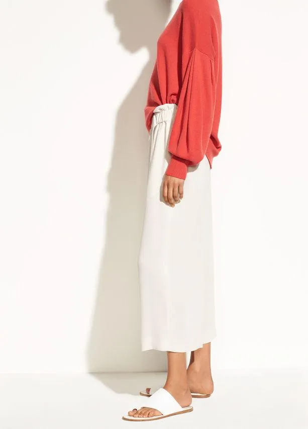 Vince - Cinched Waisted Culotte in Sandstone