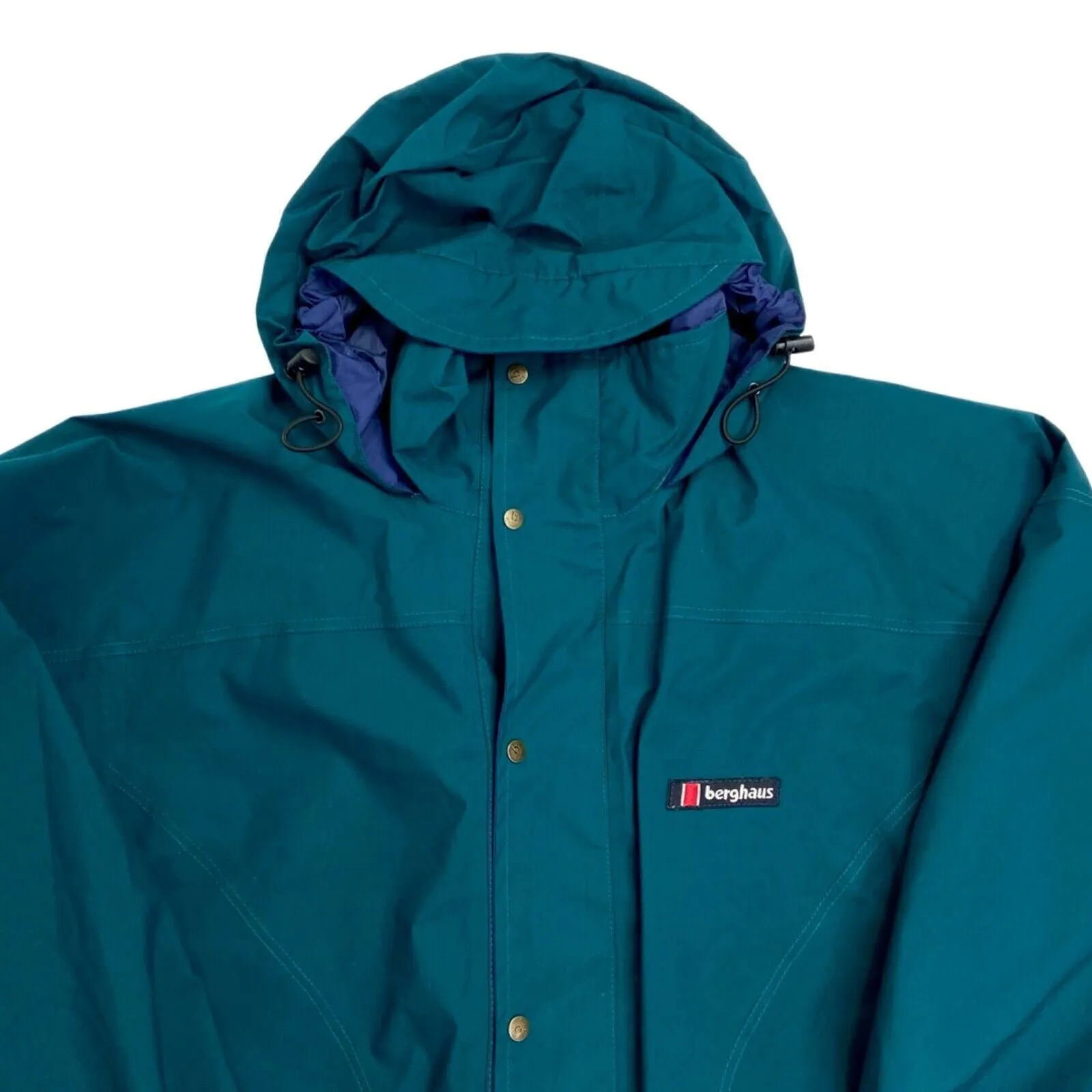 Vintage 90s 00s Green Berghaus Gore-Tex Coat XL