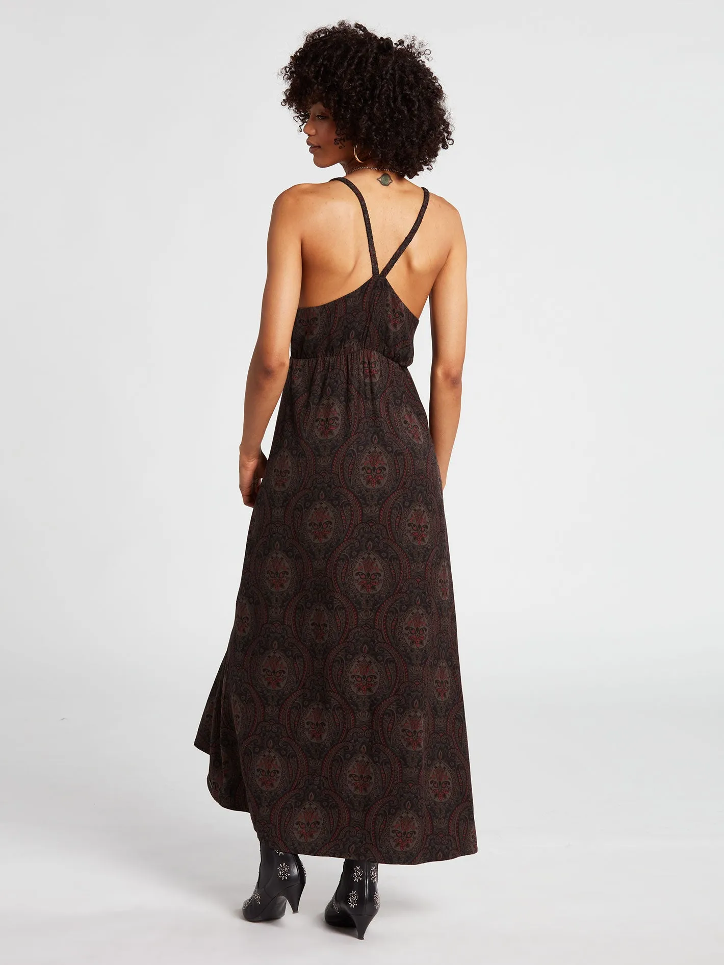 Vinyl Club Maxi Dress - Multi