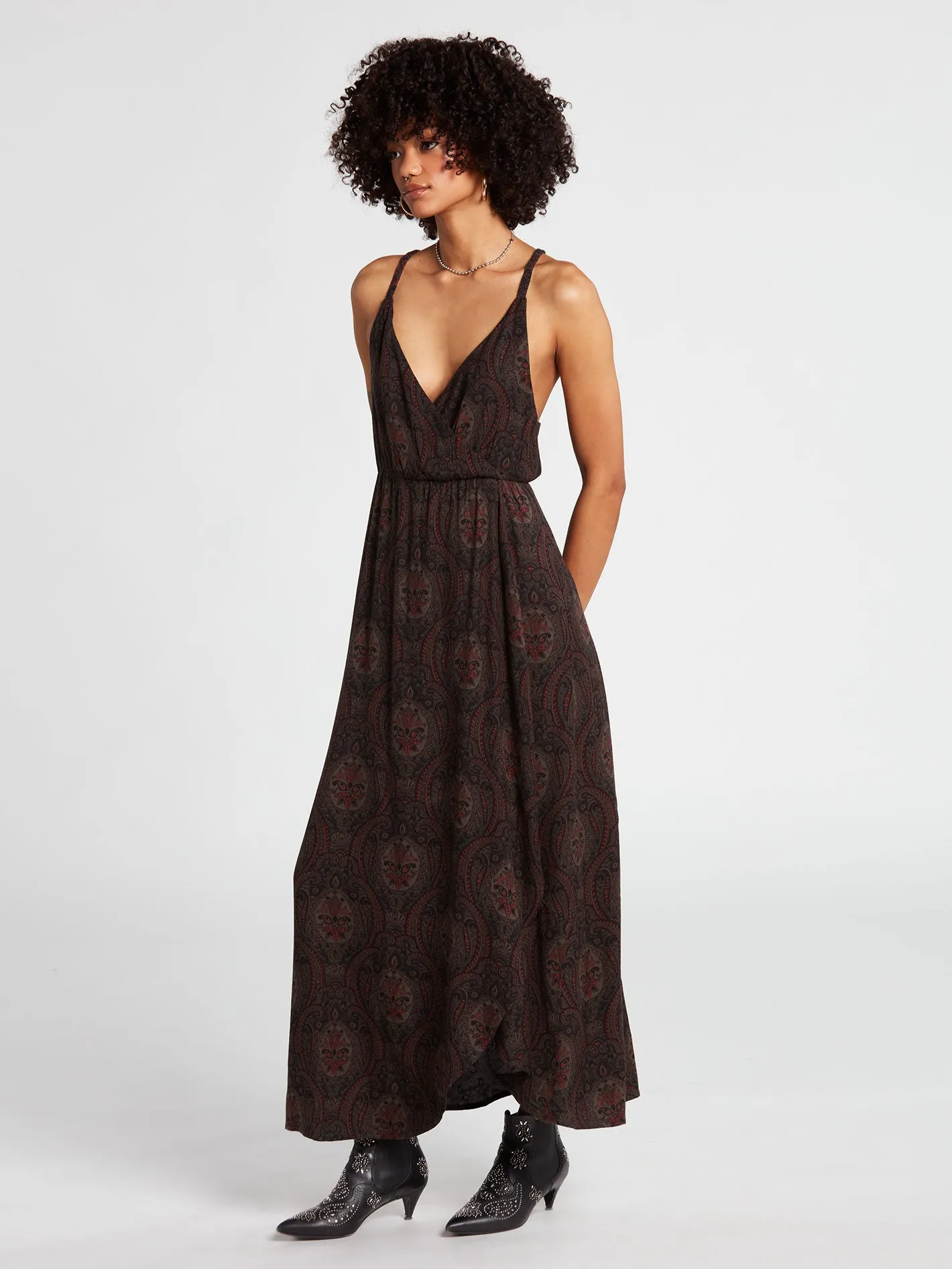 Vinyl Club Maxi Dress - Multi