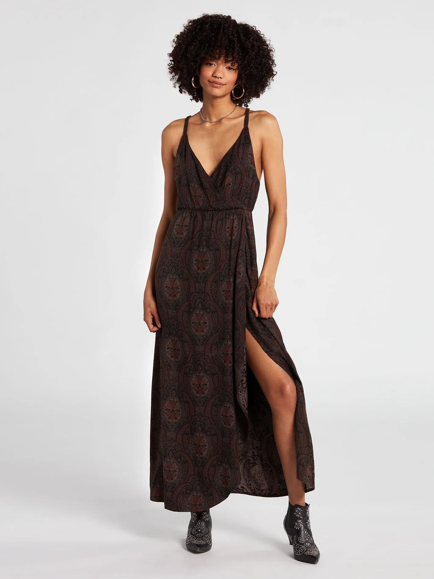 Vinyl Club Maxi Dress - Multi