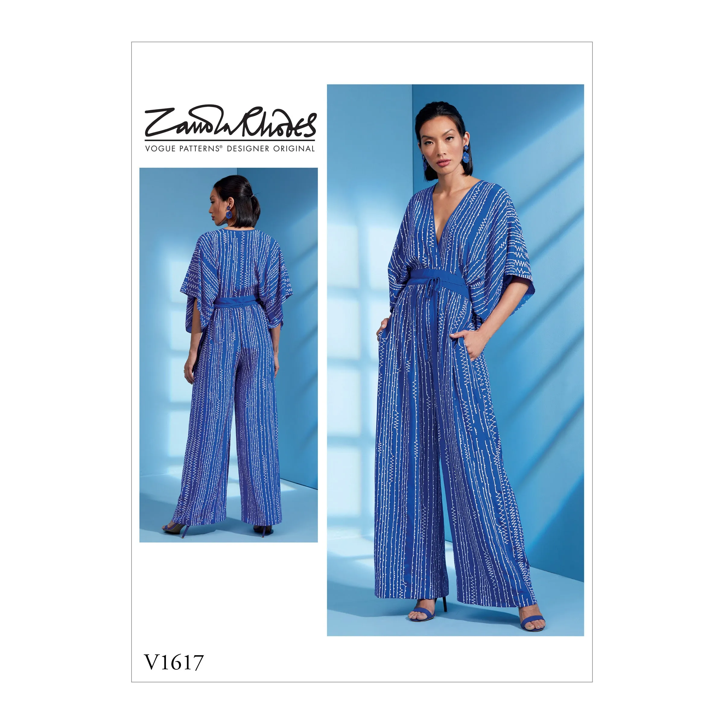 Vogue Pattern V1617 Misses' Jumpsuit