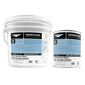 Westcoat EC-36 100% Solids Epoxy | 3-Gallon Kit