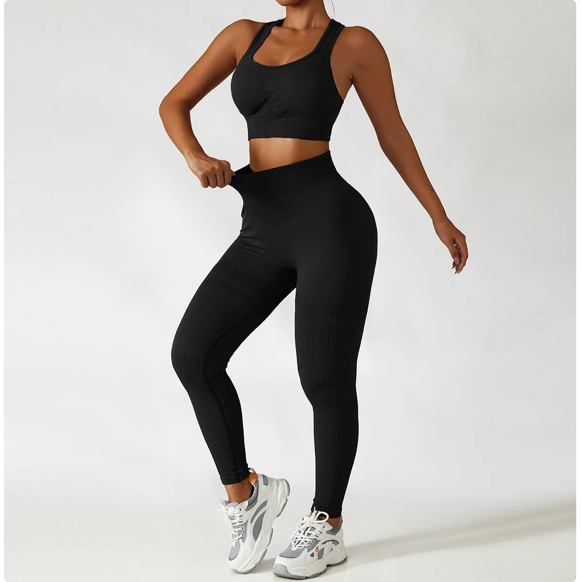 Wholesale Stretch Fitness Push Up Leggings