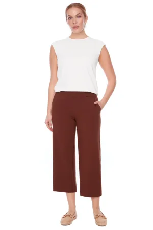 Wide Leg Culottes - Truffle