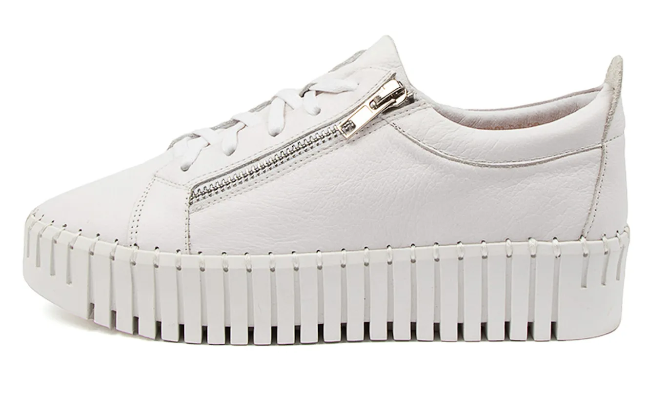 WOMEN'S DJANGO & JULIETTE BUMP | WHITE LEATHER