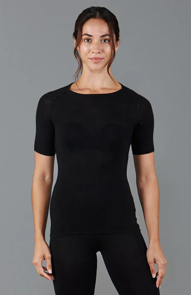 Womens Midweight Merino Activewear T-shirt