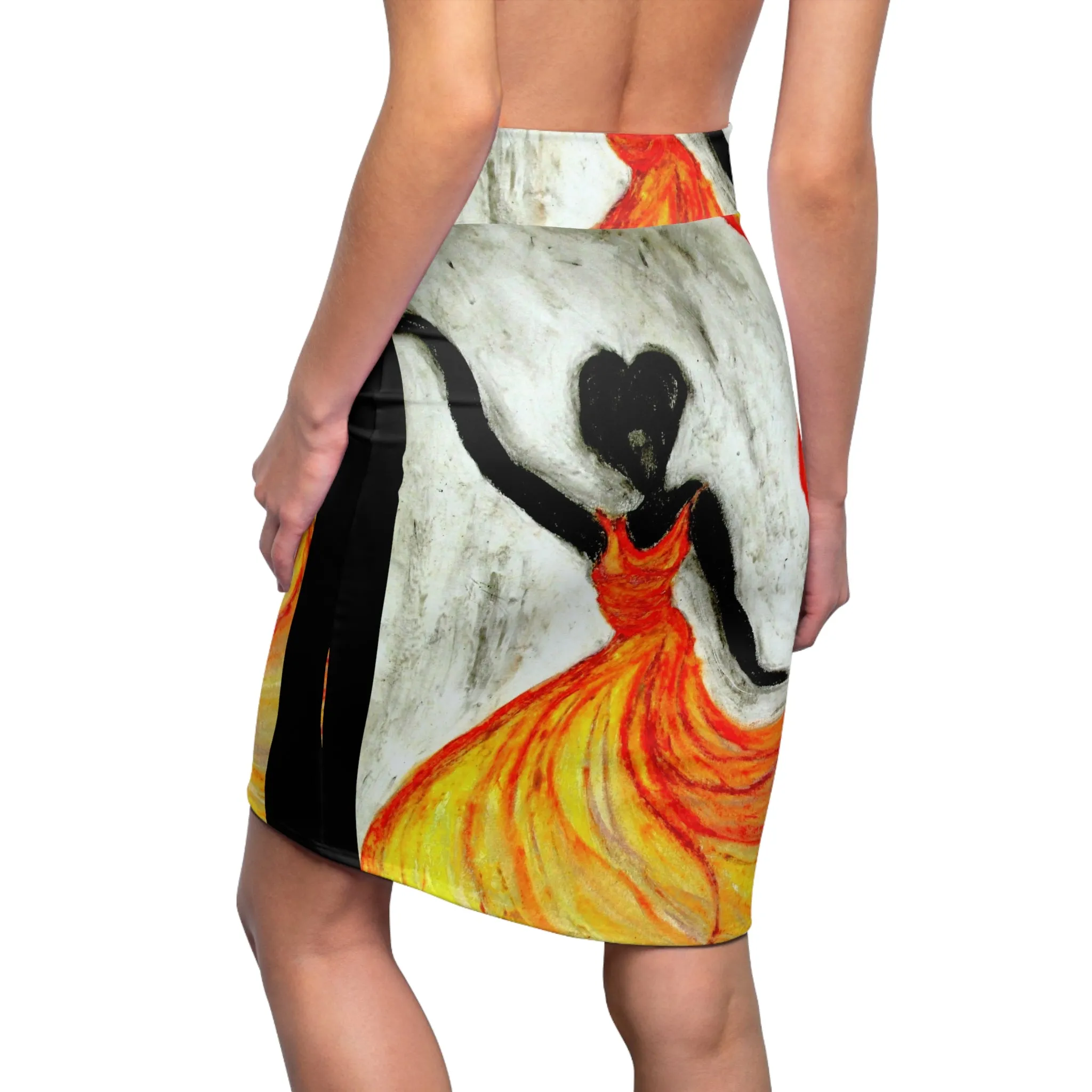 Women's Pencil Skirt (AOP)